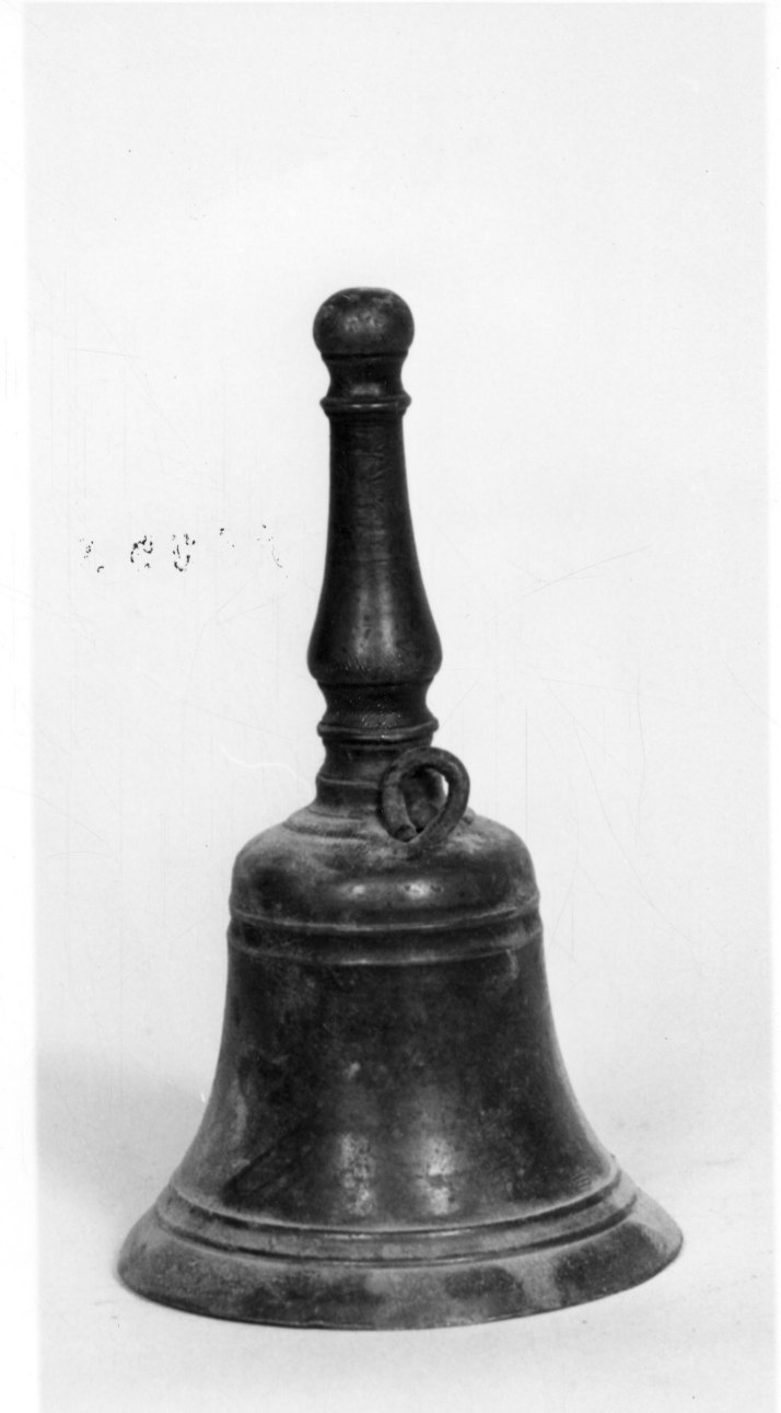 campanello d'altare, opera isolata - bottega piemontese (seconda metà sec. XIX)