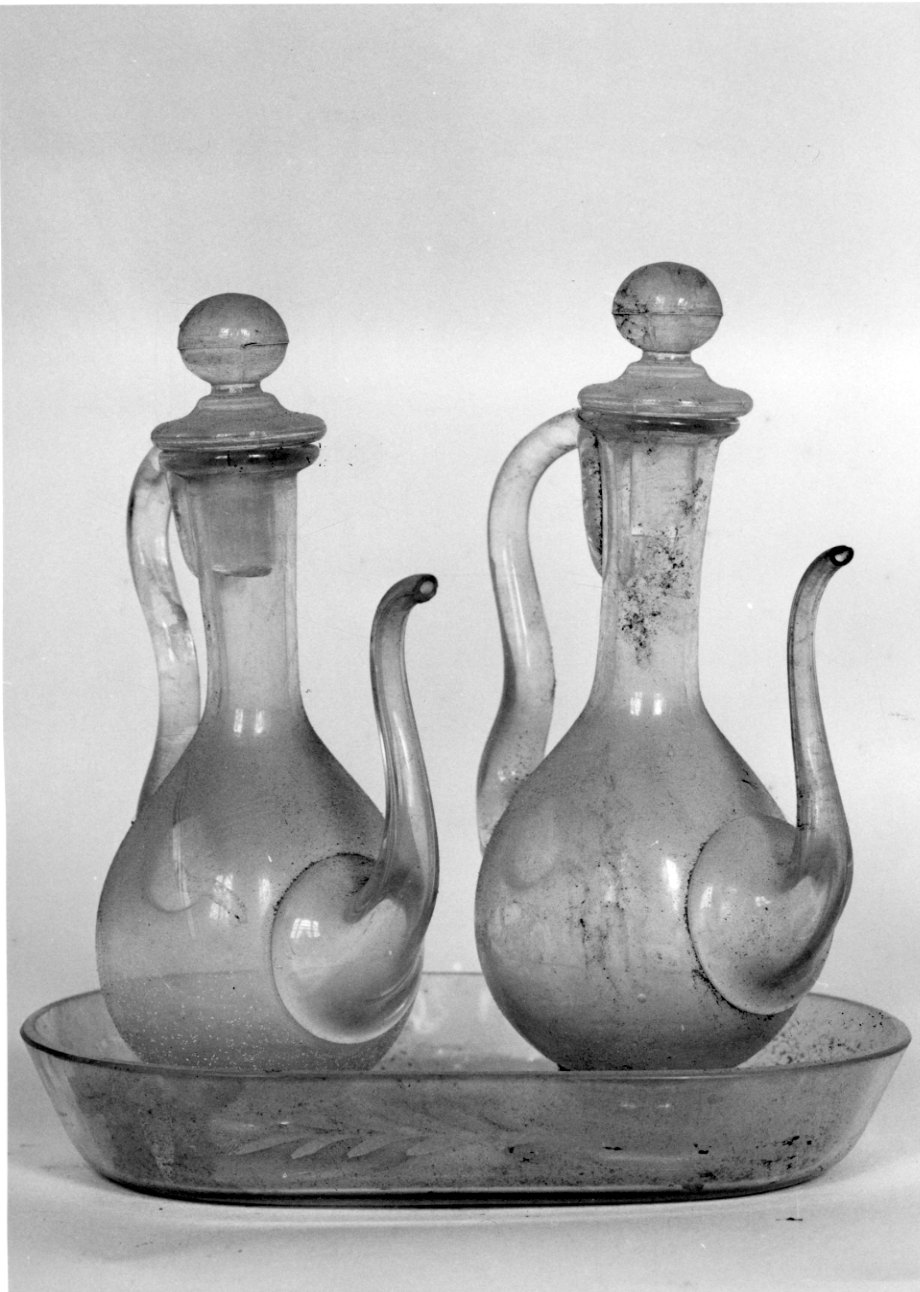 servizio di ampolline, opera isolata - bottega piemontese (seconda metà sec. XIX)