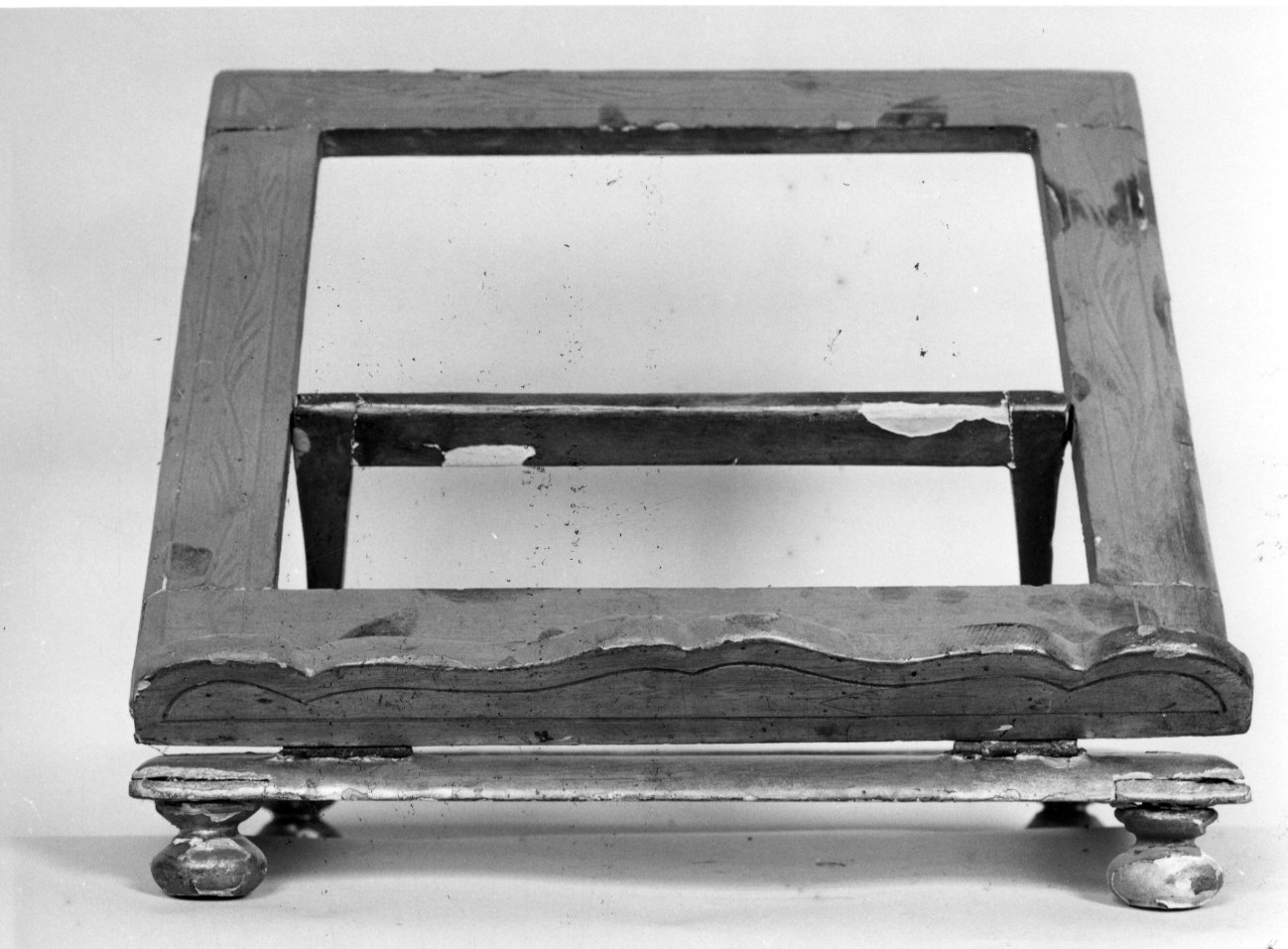 leggio d'altare, opera isolata - bottega piemontese (prima metà sec. XIX)