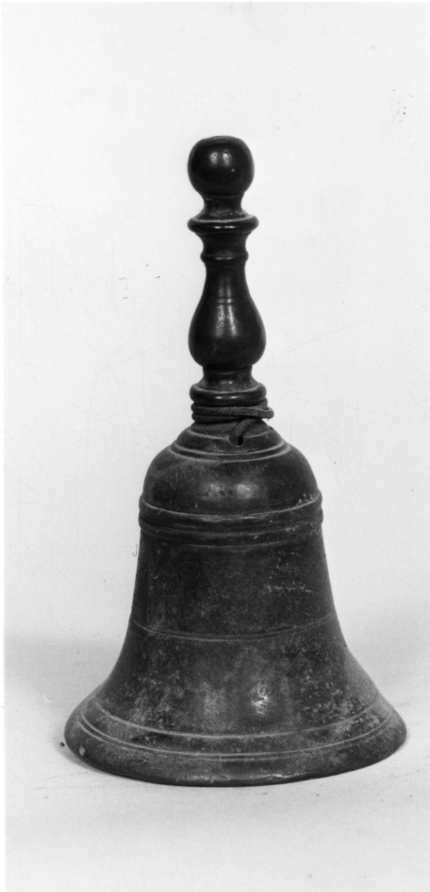 campanello d'altare, opera isolata - bottega piemontese (seconda metà sec. XIX)