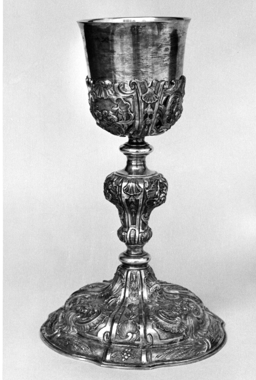 calice, opera isolata di Tana Giovanni Battista (terzo quarto sec. XVIII)