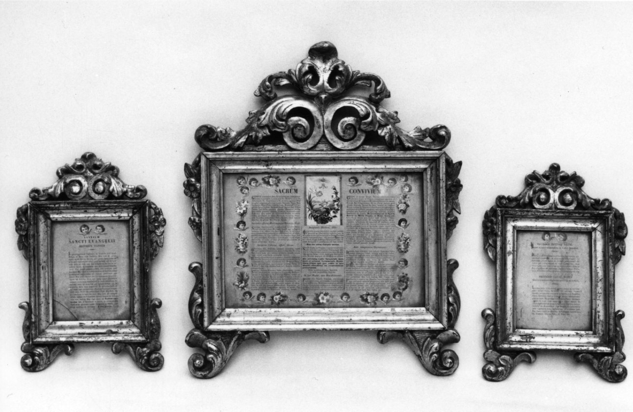 servizio di cartagloria, opera isolata - bottega piemontese (secc. XVIII/ XIX)