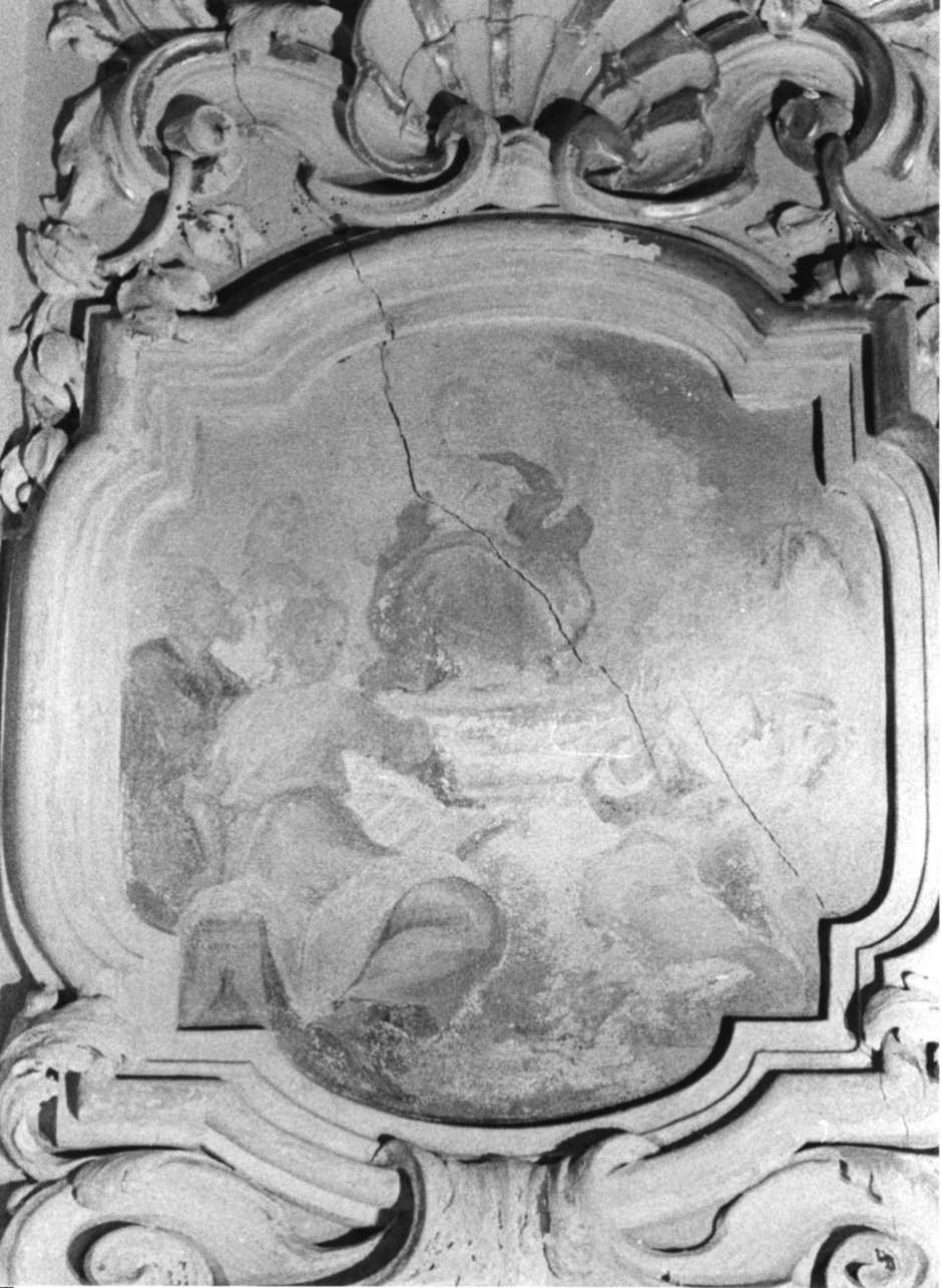 disputa di Gesù con i dottori nel tempio (dipinto, elemento d'insieme) di Gaggini Giovanni Francesco (primo quarto sec. XVIII)