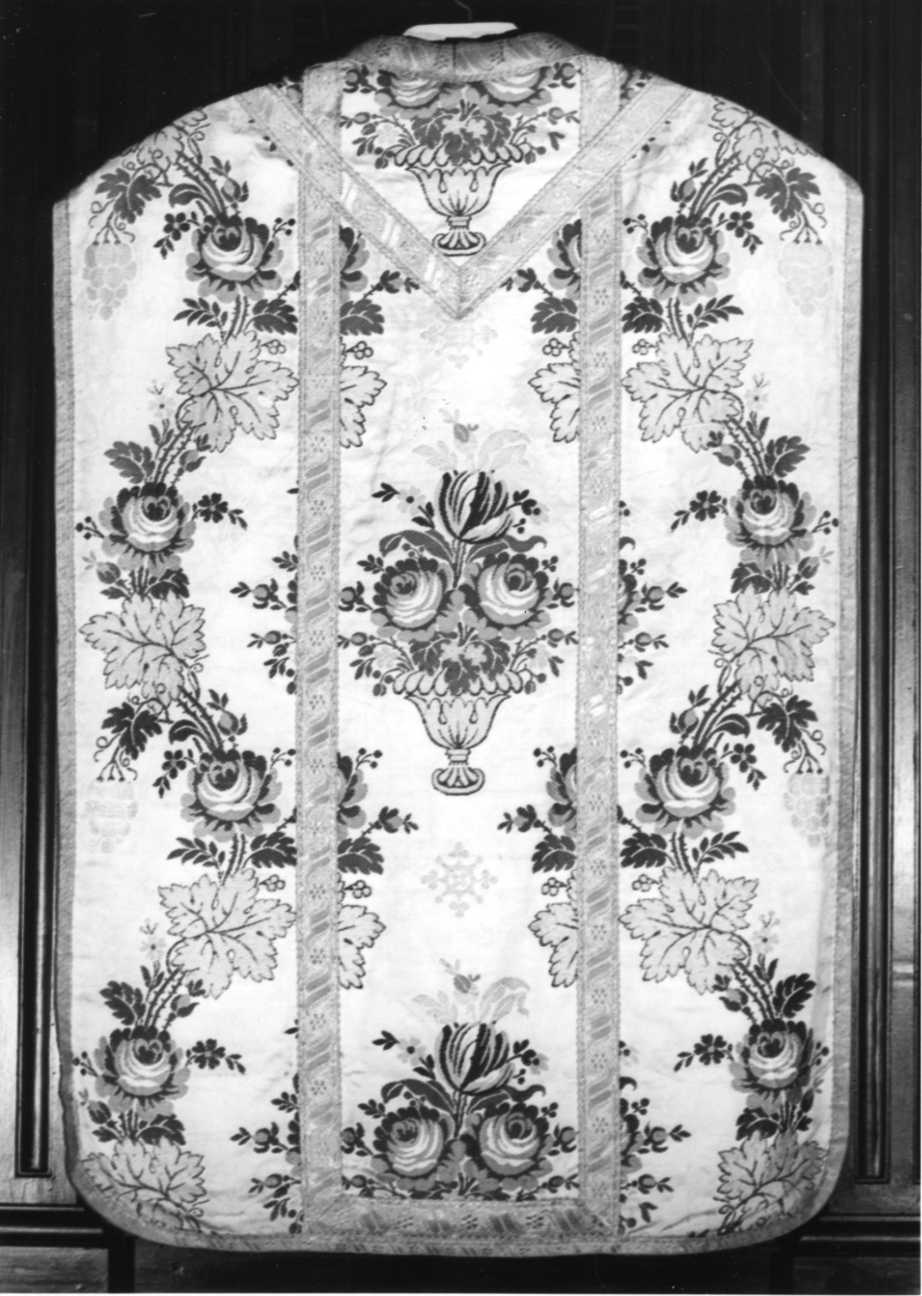 paramento liturgico, insieme - manifattura piemontese (seconda metà sec. XIX)