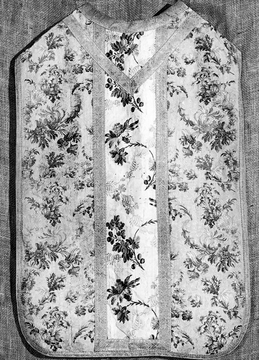 paramento liturgico, insieme - manifattura piemontese (prima metà sec. XVIII)