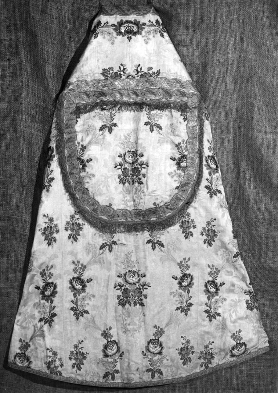 piviale, serie - manifattura piemontese (fine/inizio secc. XIX/ XX)