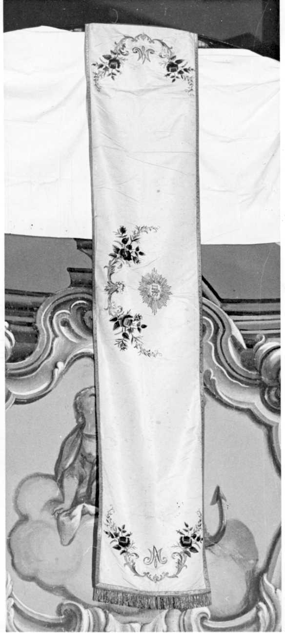 stola, opera isolata - manifattura piemontese (metà sec. XIX)