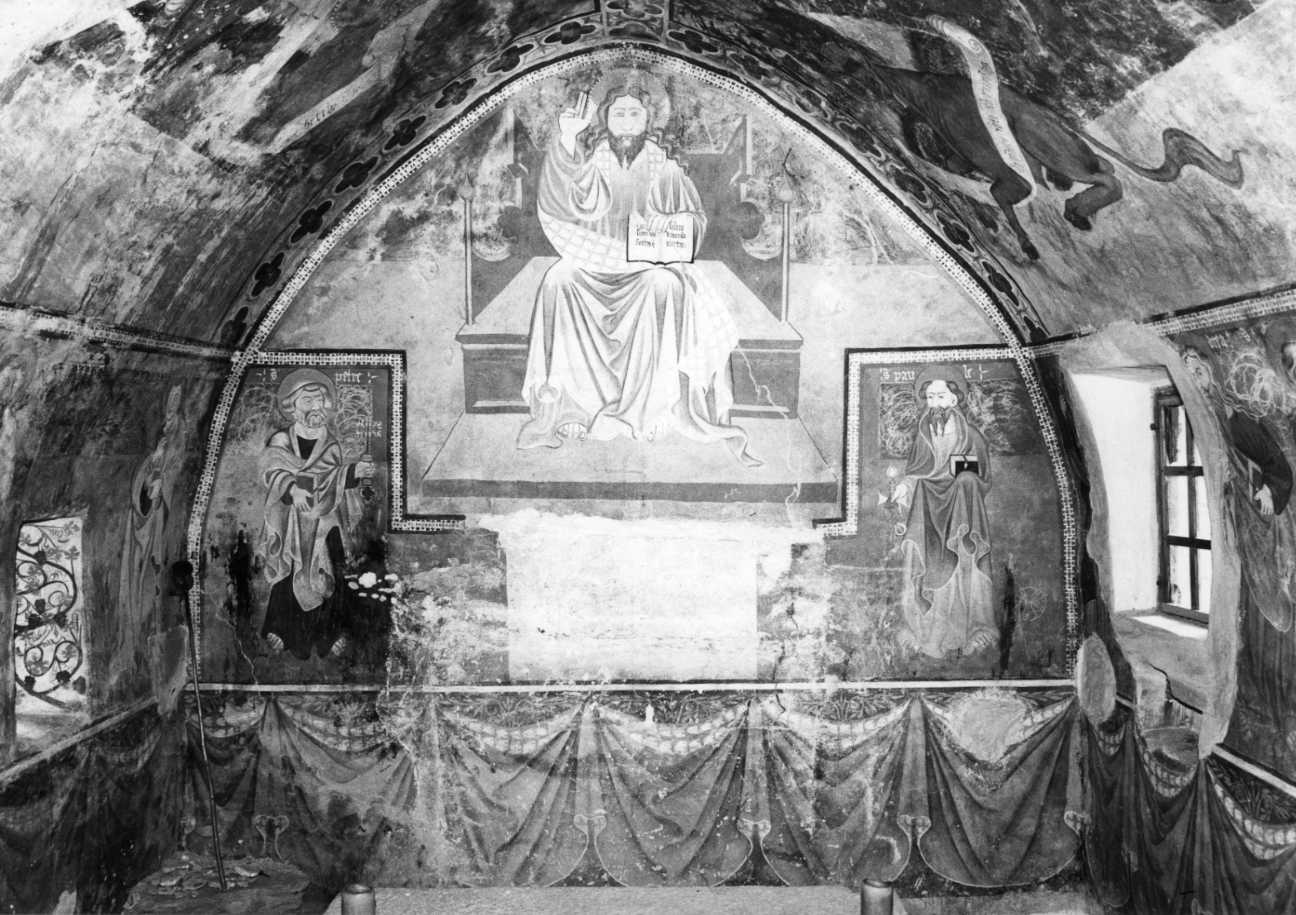 decorazione pittorica, complesso decorativo - ambito piemontese (secc. XIV/ XV)