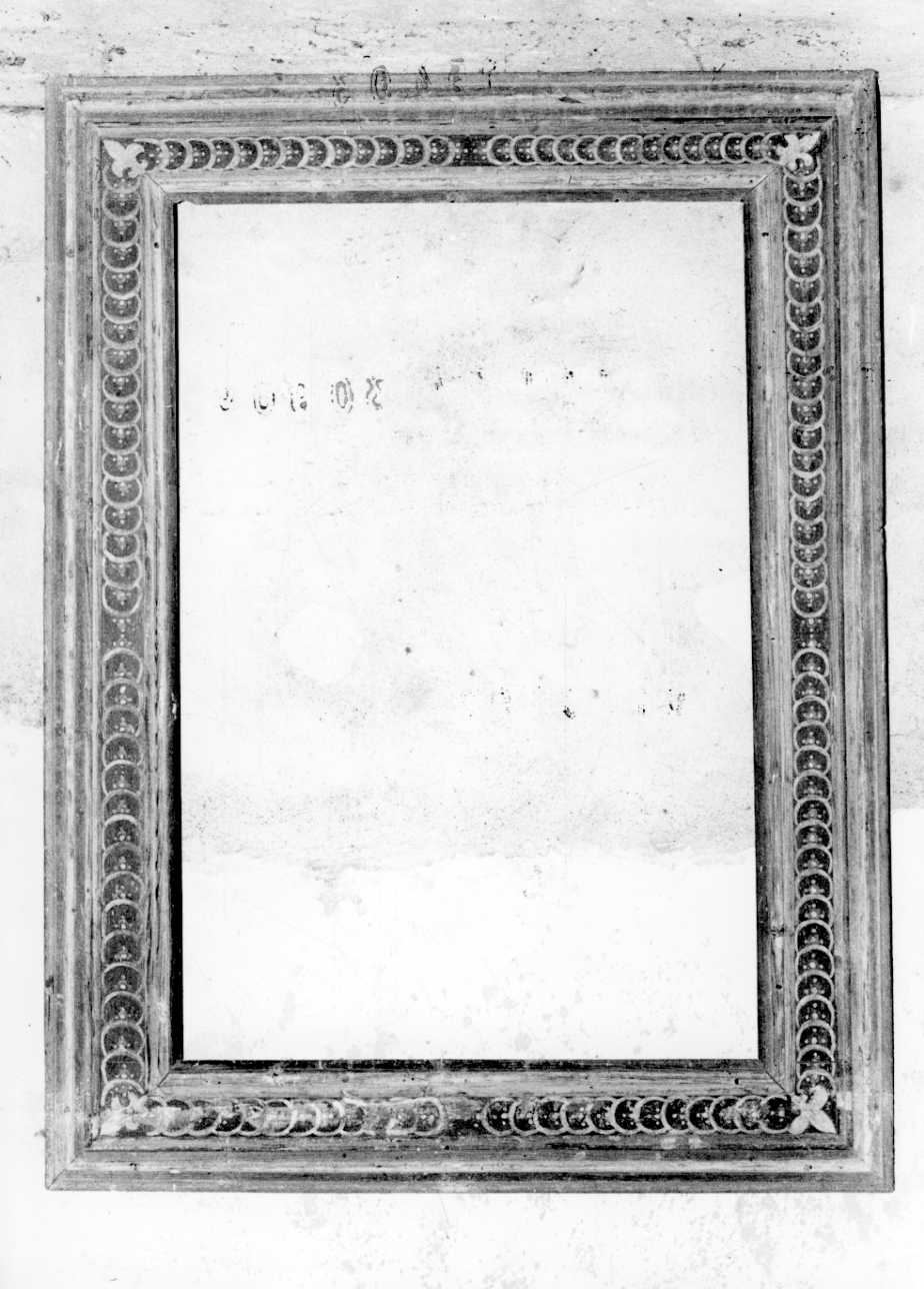 cornice, opera isolata - bottega piemontese (sec. XVII)