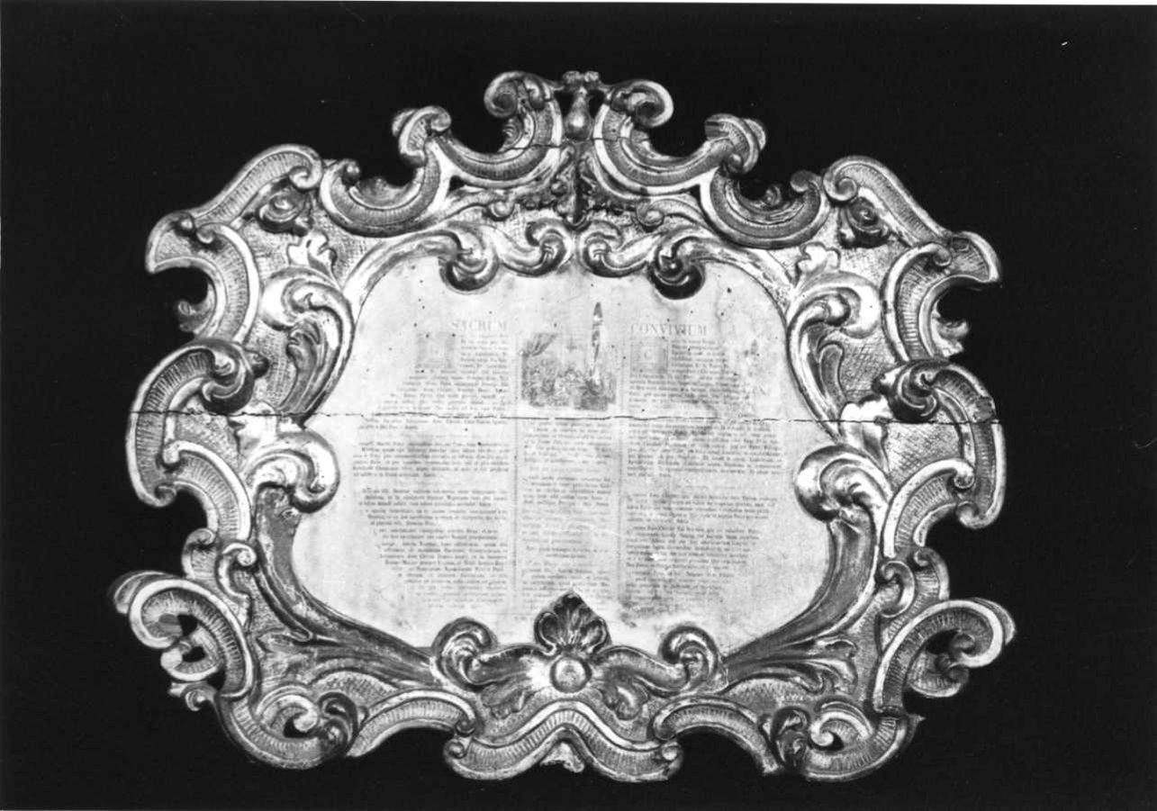 servizio di cartagloria, serie - bottega piemontese (metà sec. XVIII)