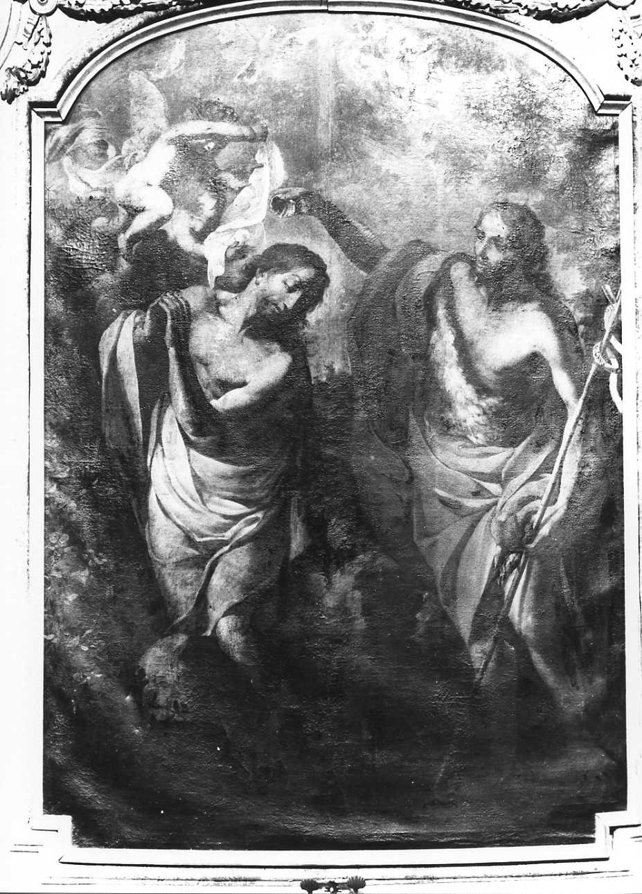 battesimo di Cristo (dipinto, opera isolata) di Taricco Sebastiano (ultimo quarto sec. XVII)