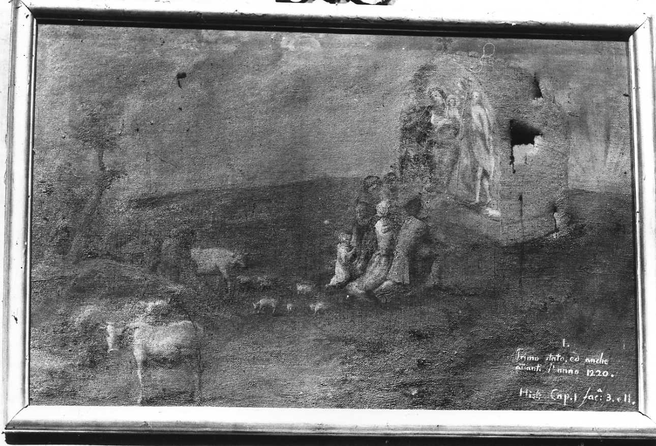 storia del culto della Madonna delle Grazie (dipinto, ciclo) di Benna Maria (ultimo quarto sec. XVIII)