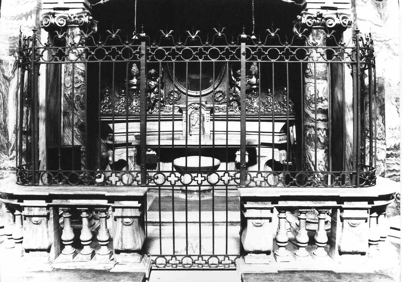 motivi decorativi geometrici (inferriata, opera isolata) di Vercellone Nicola (ultimo quarto sec. XVIII)