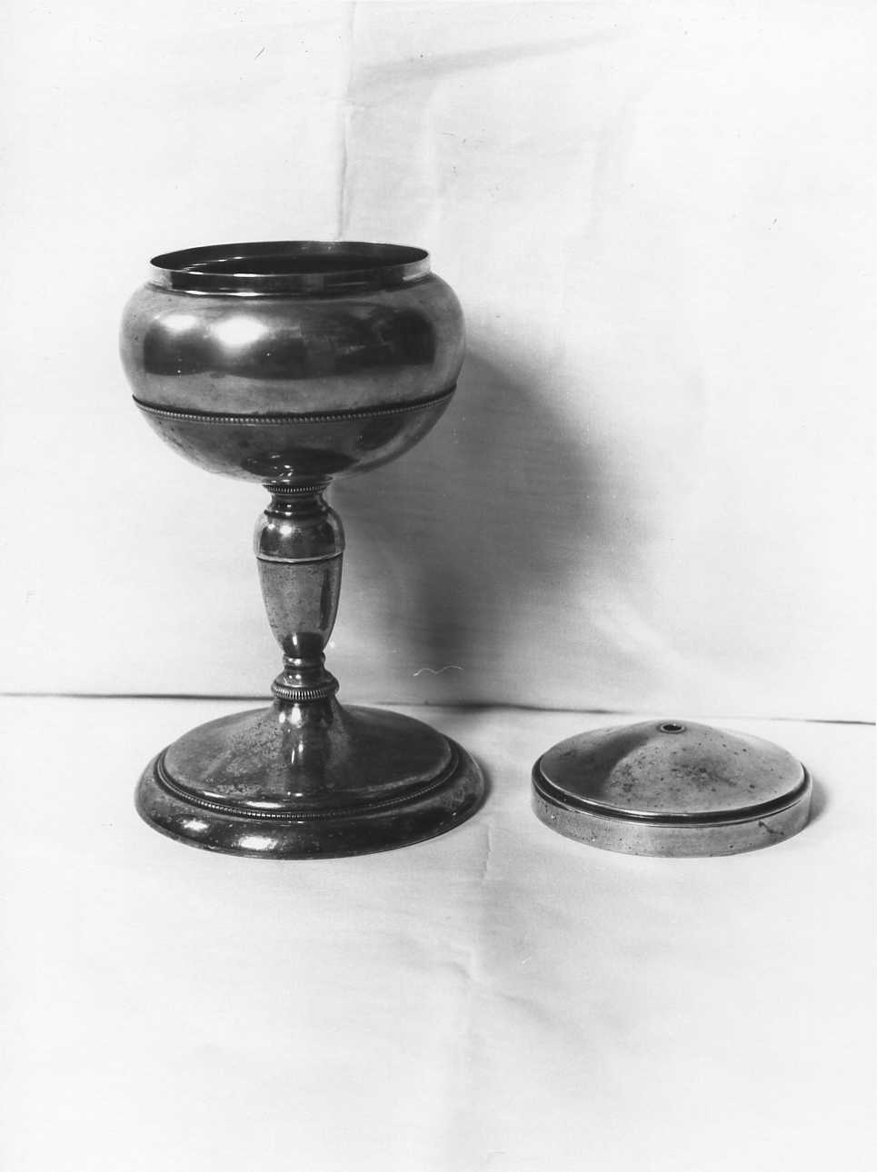 pisside, opera isolata - ambito piemontese (sec. XIX)