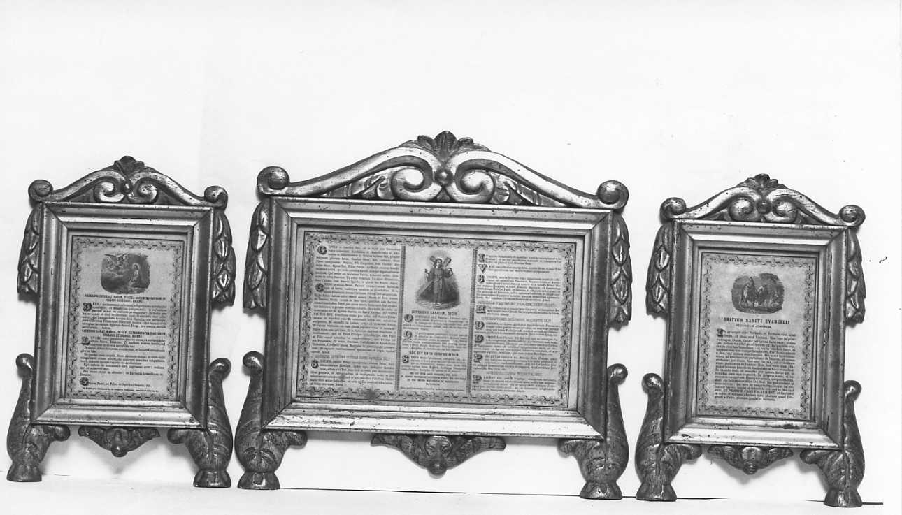 motivi decorativi a volute (cartagloria, serie) - ambito piemontese (fine sec. XVIII)