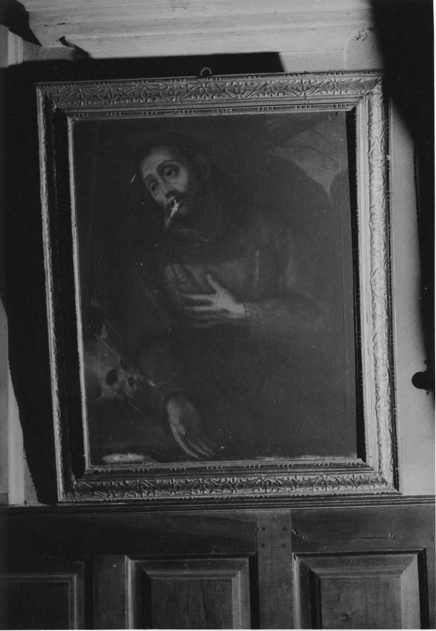 San Francesco d'Assisi (dipinto, opera isolata) - bottega cuneese (sec. XVII)