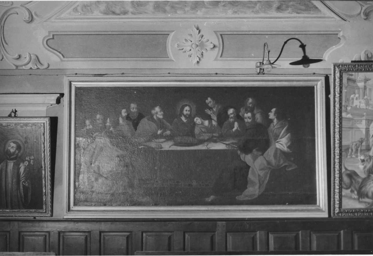 ultima cena (dipinto, opera isolata) - bottega cuneese (sec. XVII)