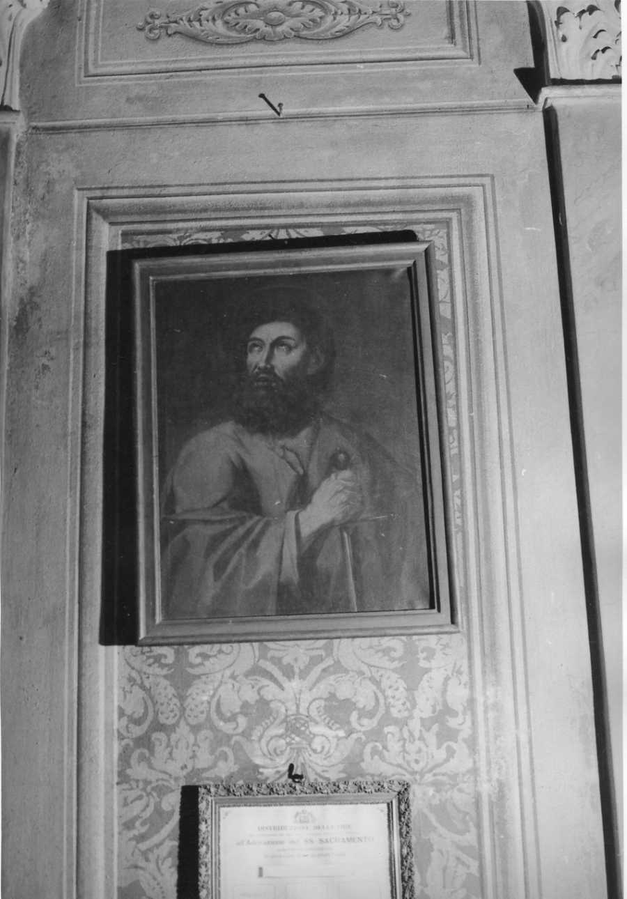 San Paolo (dipinto, opera isolata) - ambito piemontese (sec. XVII)