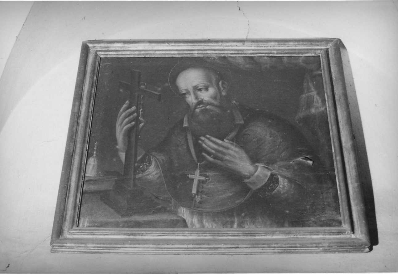 Santo vescovo (dipinto, opera isolata) - bottega saluzzese (sec. XVIII)