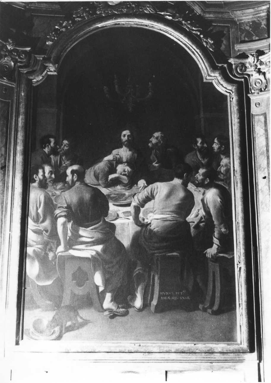 ultima cena (dipinto, opera isolata) di Molineri Giovanni Antonio (secondo quarto sec. XVII)