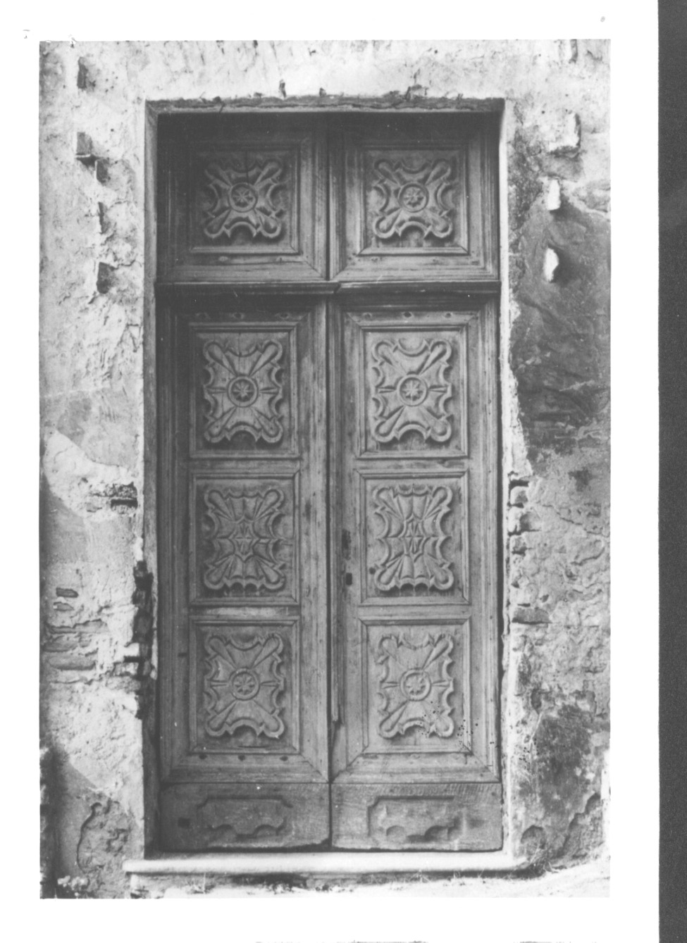 motivo decorativo a volute (leggio da tavolo, opera isolata) - bottega saluzzese (sec. XVIII)