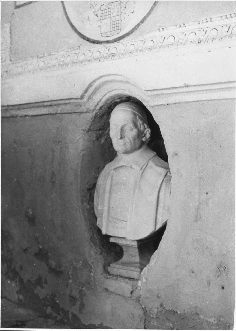busto ritratto di Giacomo Piscina (busto, opera isolata) - ambito piemontese (primo quarto sec. XVIII)
