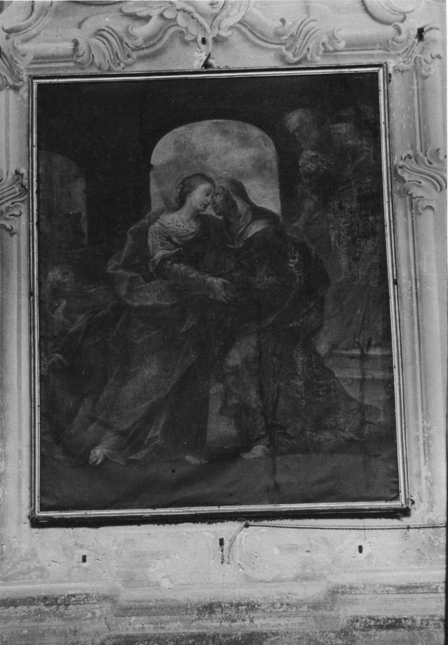 visitazione (dipinto, elemento d'insieme) di Gagini Giovan Francesco (prima metà sec. XVIII)