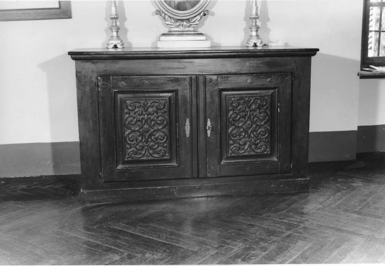 motivi decorativi a girali vegetali (mobile, opera isolata) - ambito piemontese (ultimo quarto sec. XVII, sec. XIX)