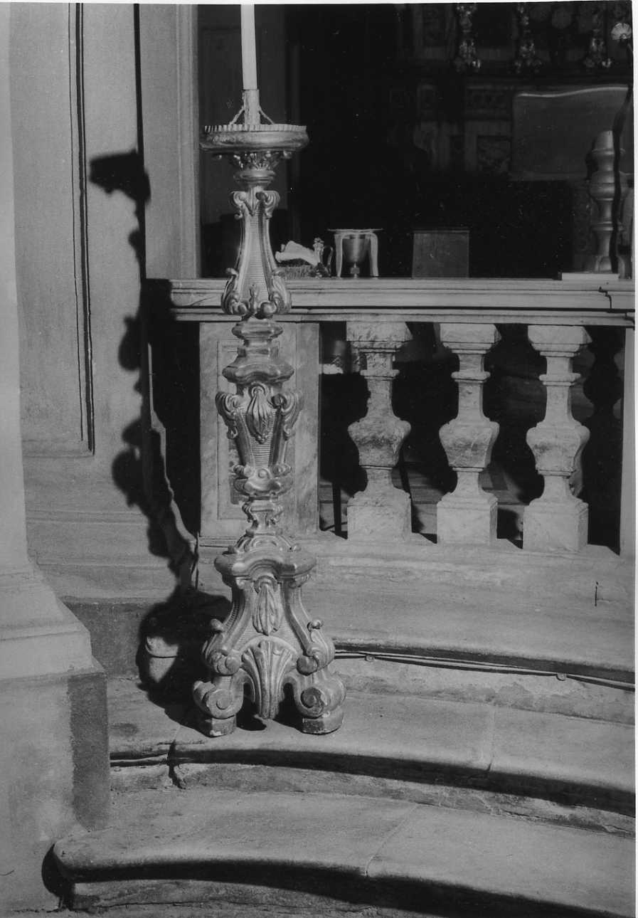 motivi decorativi (candeliere, coppia) - ambito piemontese (sec. XIX)