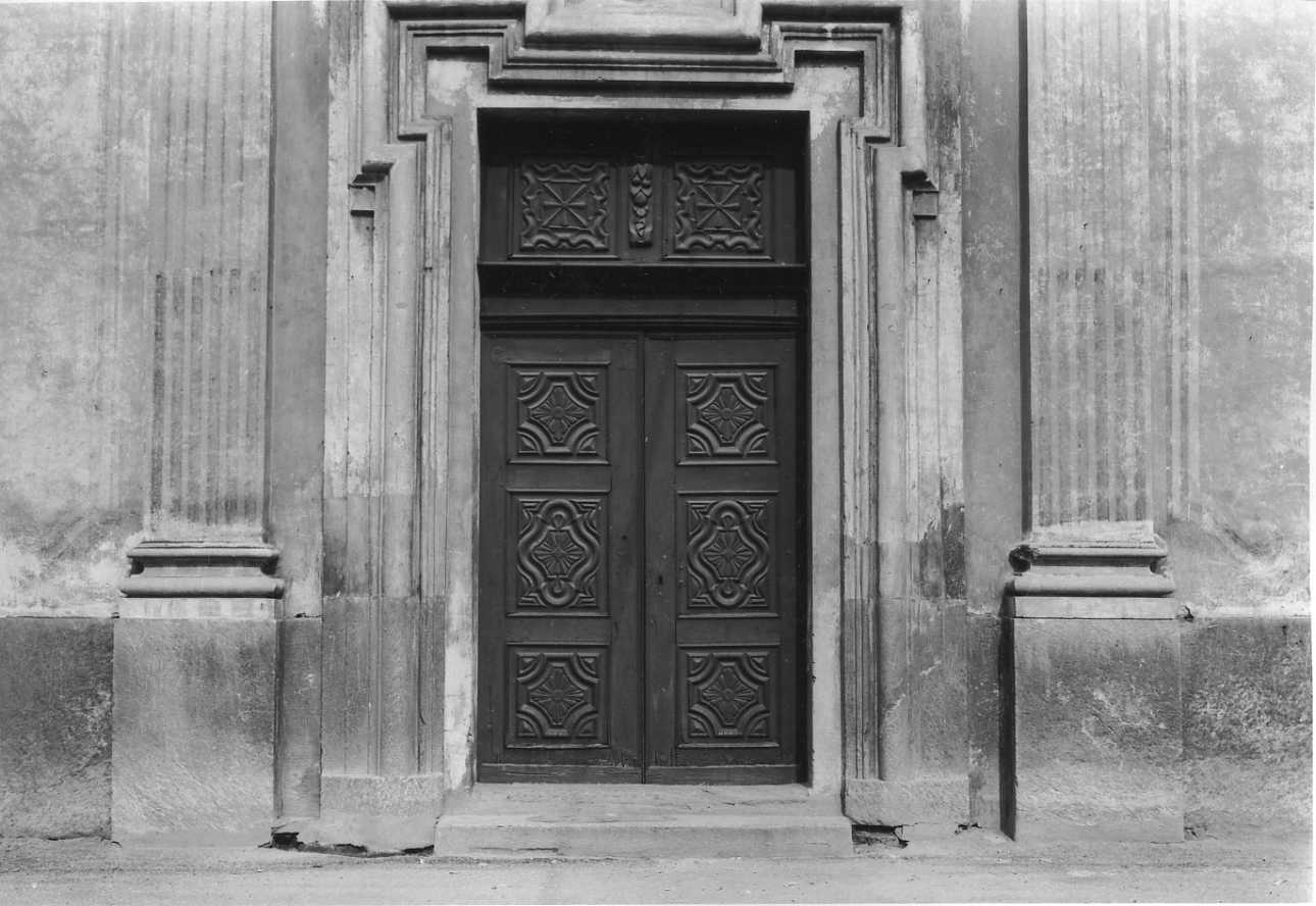 portale maggiore, opera isolata - bottega piemontese (sec. XVIII)