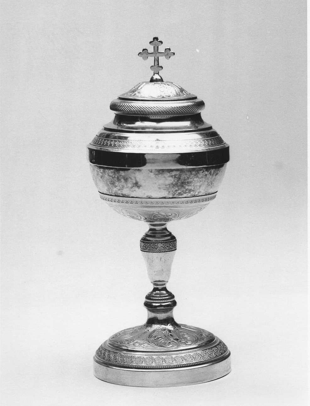 pisside, opera isolata - ambito piemontese (fine, inizio sec. XIX, sec. XX)