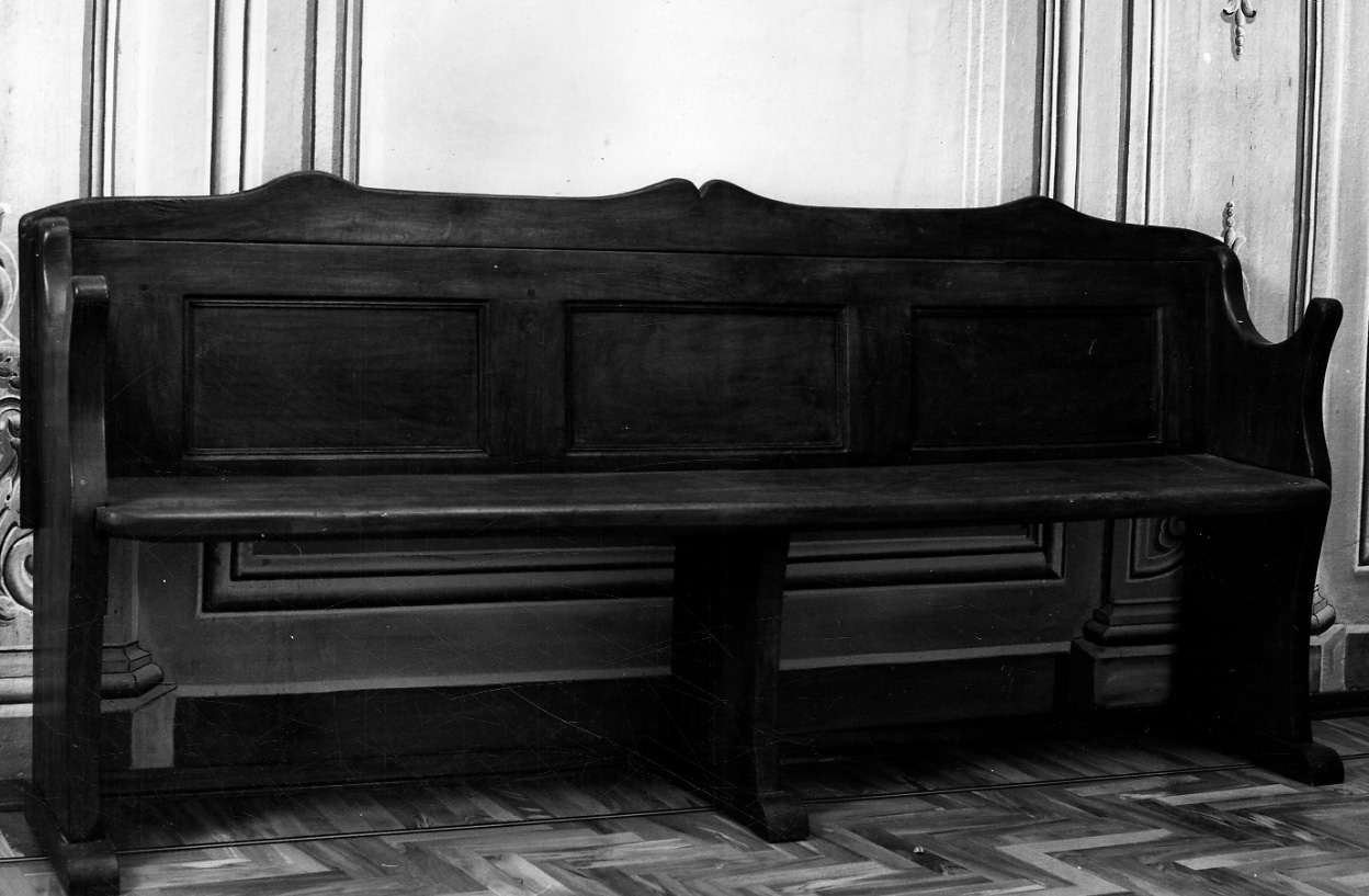 panca, opera isolata - produzione piemontese (sec. XVII)