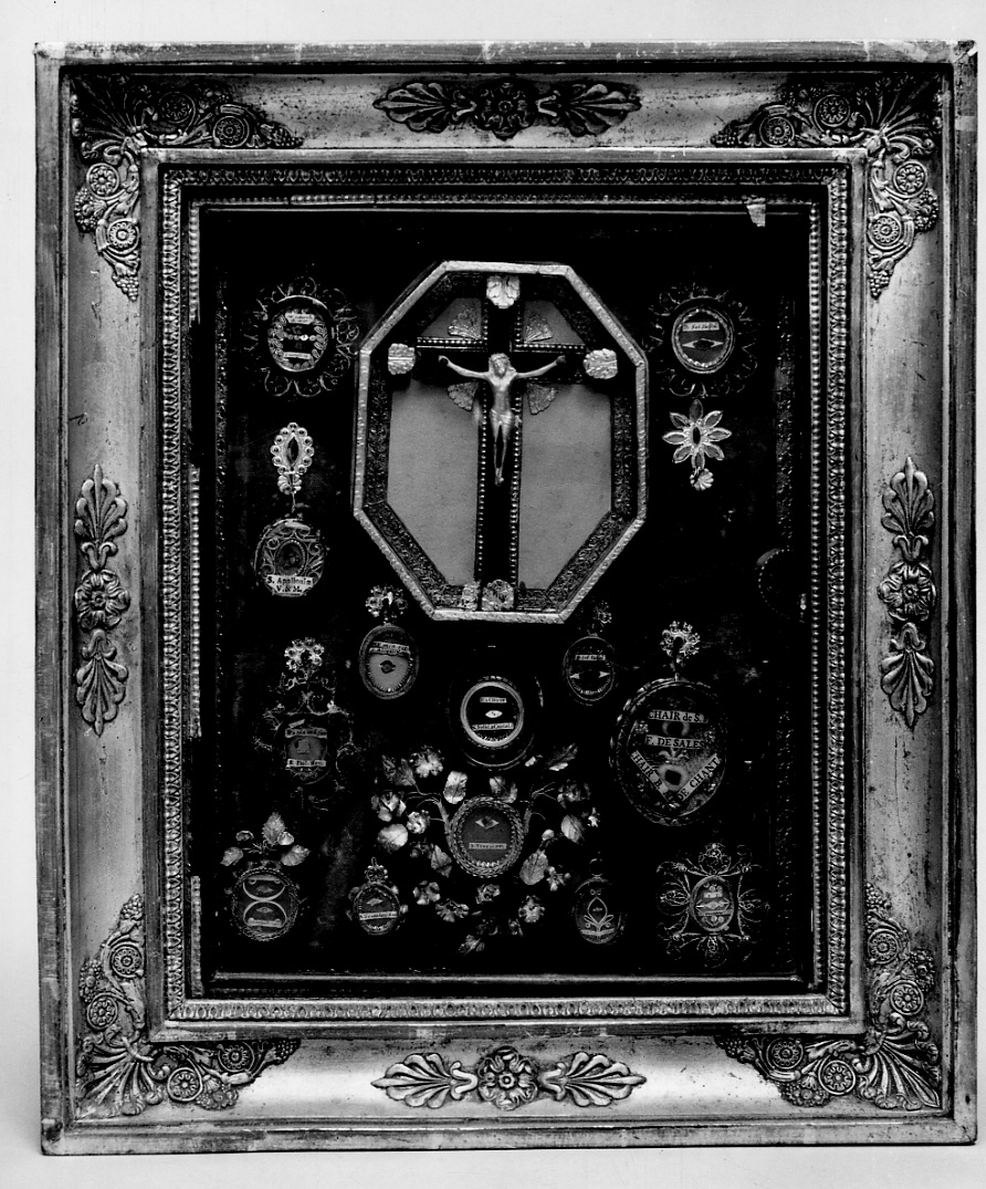 vetrina per reliquie, opera isolata - produzione piemontese (inizio sec. XX)
