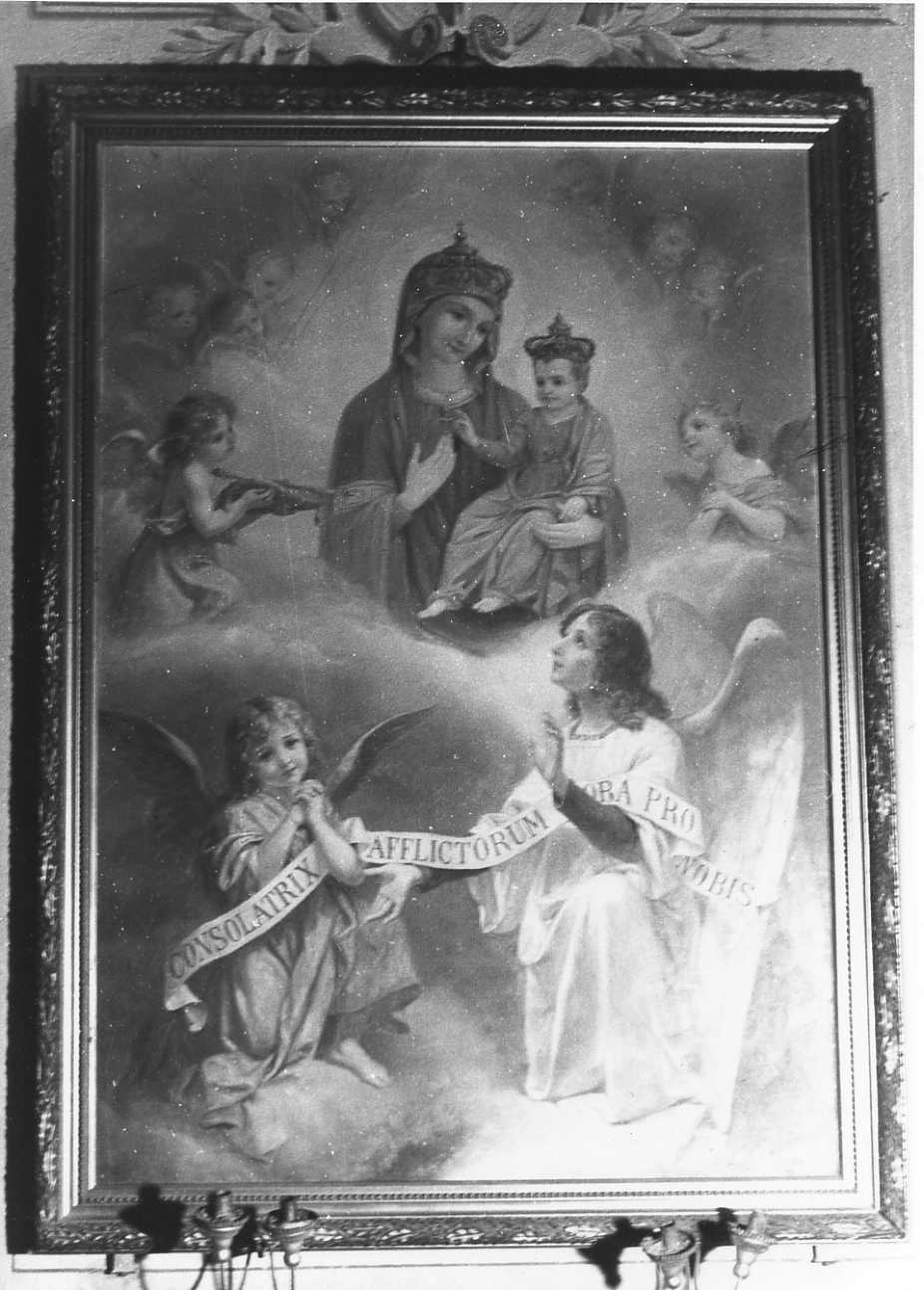 Madonna della Consolata (dipinto, opera isolata) di Morgari Luigi (sec. XX)