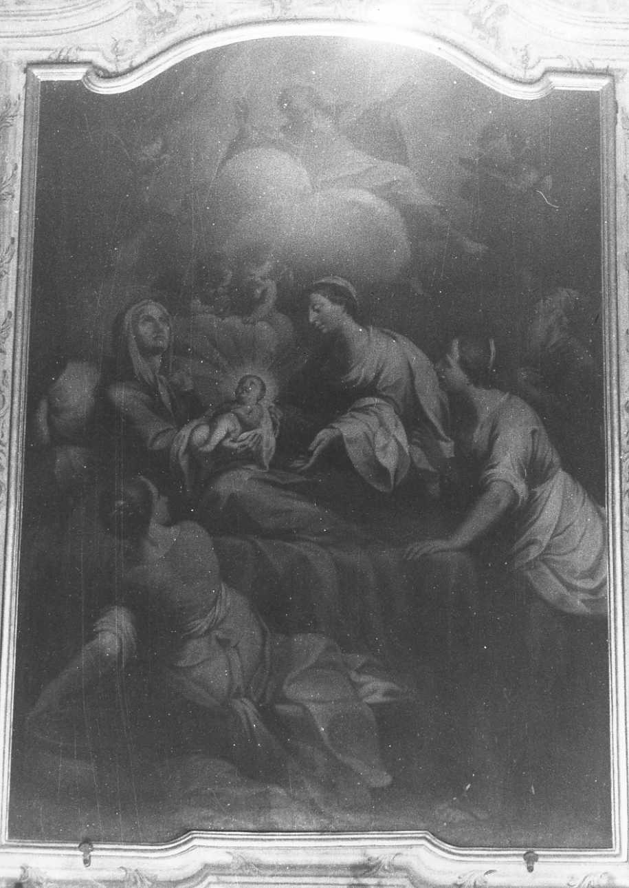 nascita di Maria Vergine (dipinto, opera isolata) di Operti Pietro Paolo (attribuito) (sec. XVIII)