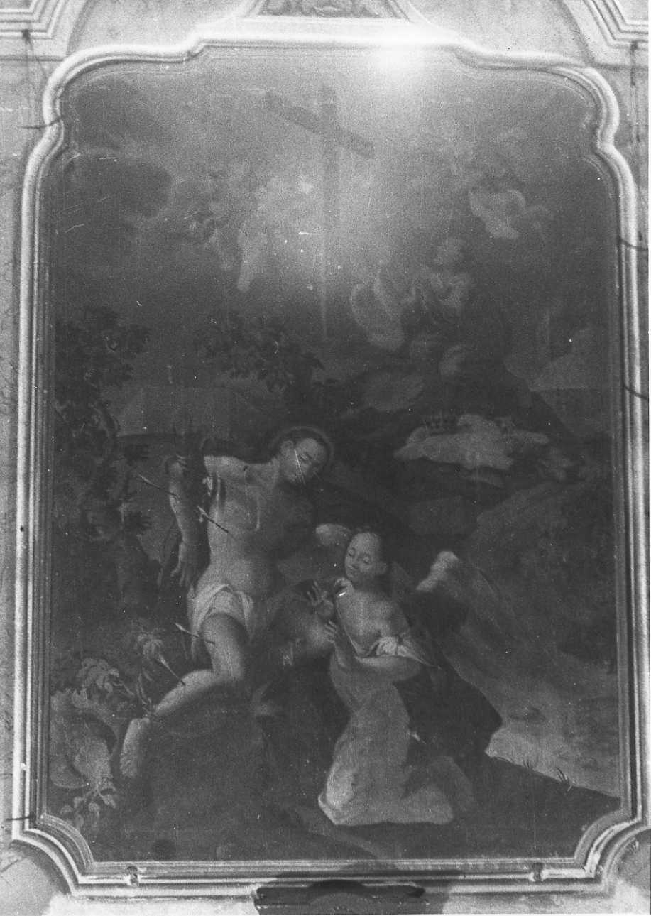 San Sebastiano (dipinto, opera isolata) di Operti Pietro Paolo (sec. XVIII)