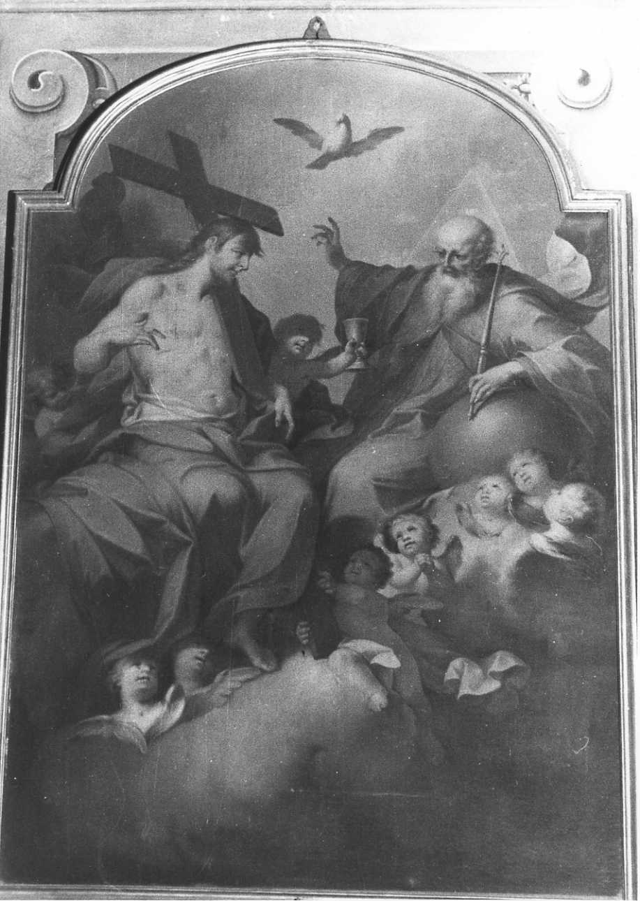 Trinità (dipinto, opera isolata) di Operti Pietro Paolo (seconda metà sec. XVIII)