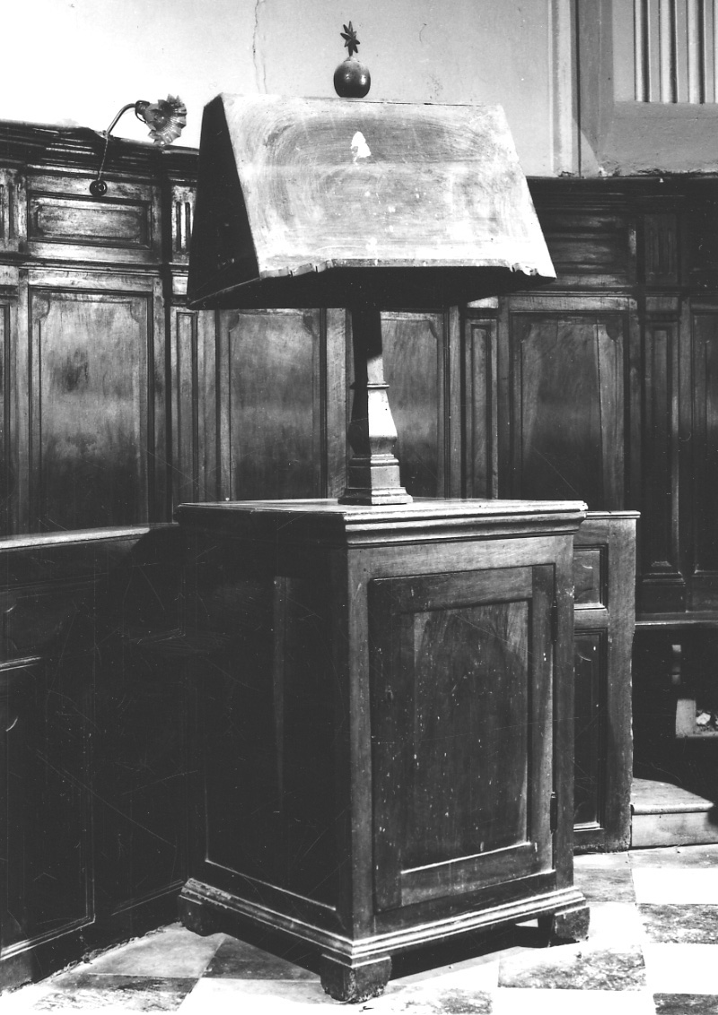 leggio, opera isolata di Manera Giovanni Battista (sec. XIX)