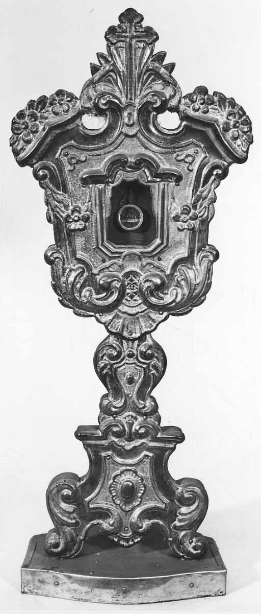 reliquiario - a ostensorio, serie - bottega lombarda (sec. XIX)