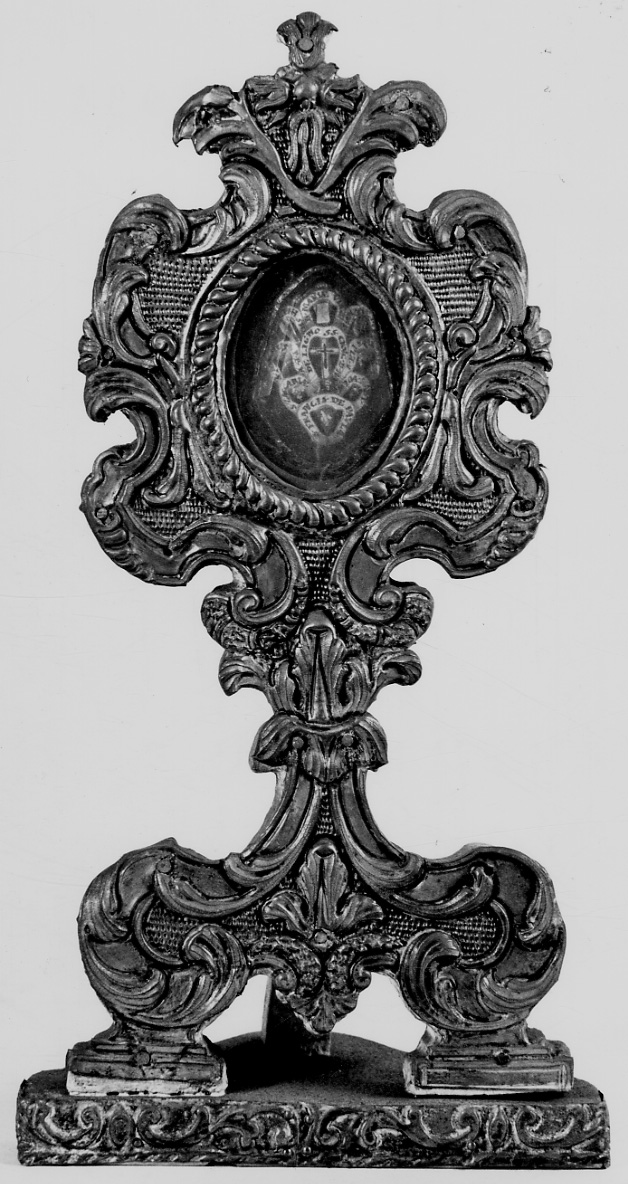 reliquiario - a ostensorio, opera isolata - bottega lombarda (fine sec. XVIII)