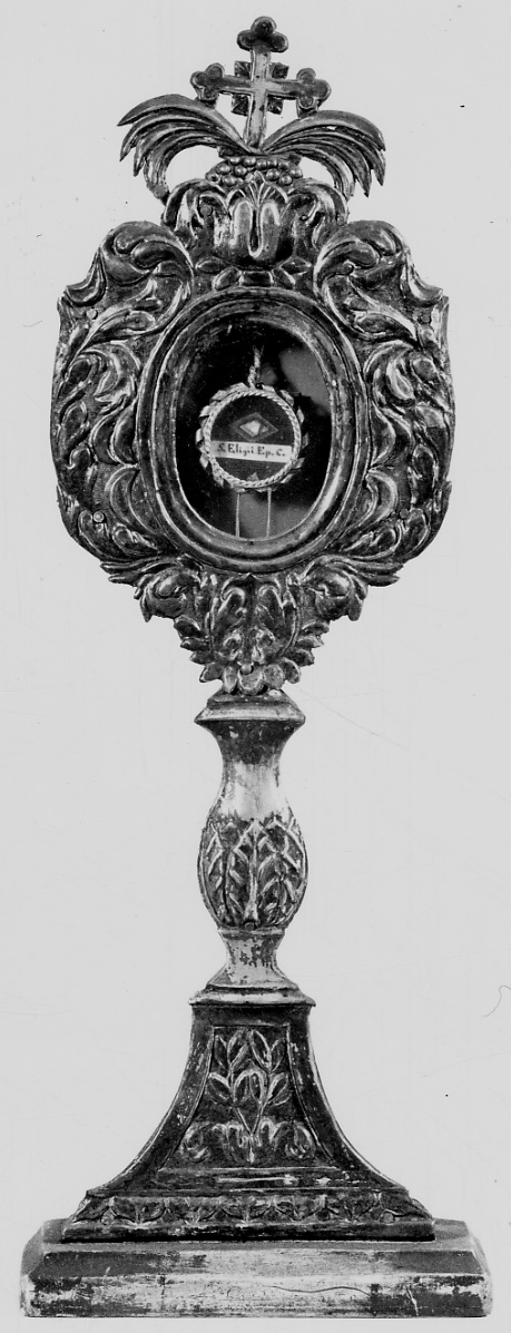 reliquiario - a ostensorio, opera isolata - bottega novarese (metà sec. XIX)