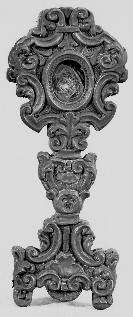 reliquiario - a ostensorio, opera isolata - bottega novarese (fine sec. XVIII)