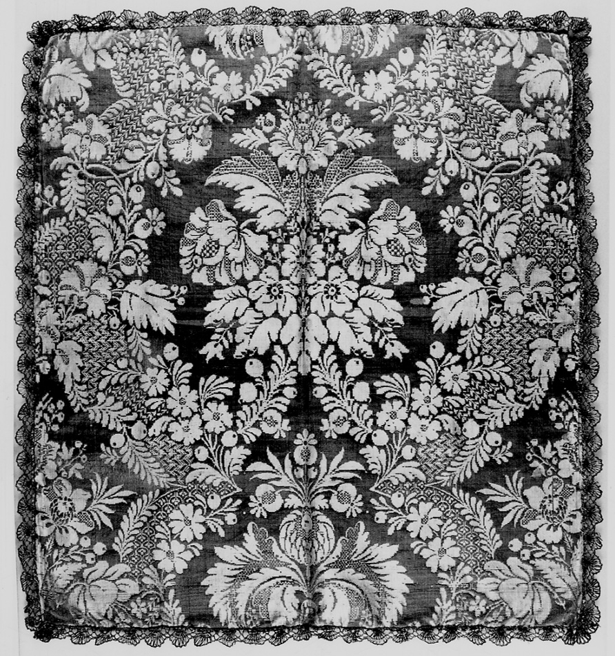 velo di calice, opera isolata - manifattura francese (fine/inizio secc. XVII/ XVIII)