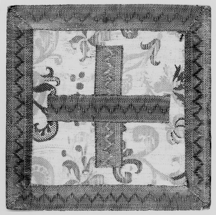 borsa del corporale, opera isolata - manifattura italiana (prima metà sec. XVII)