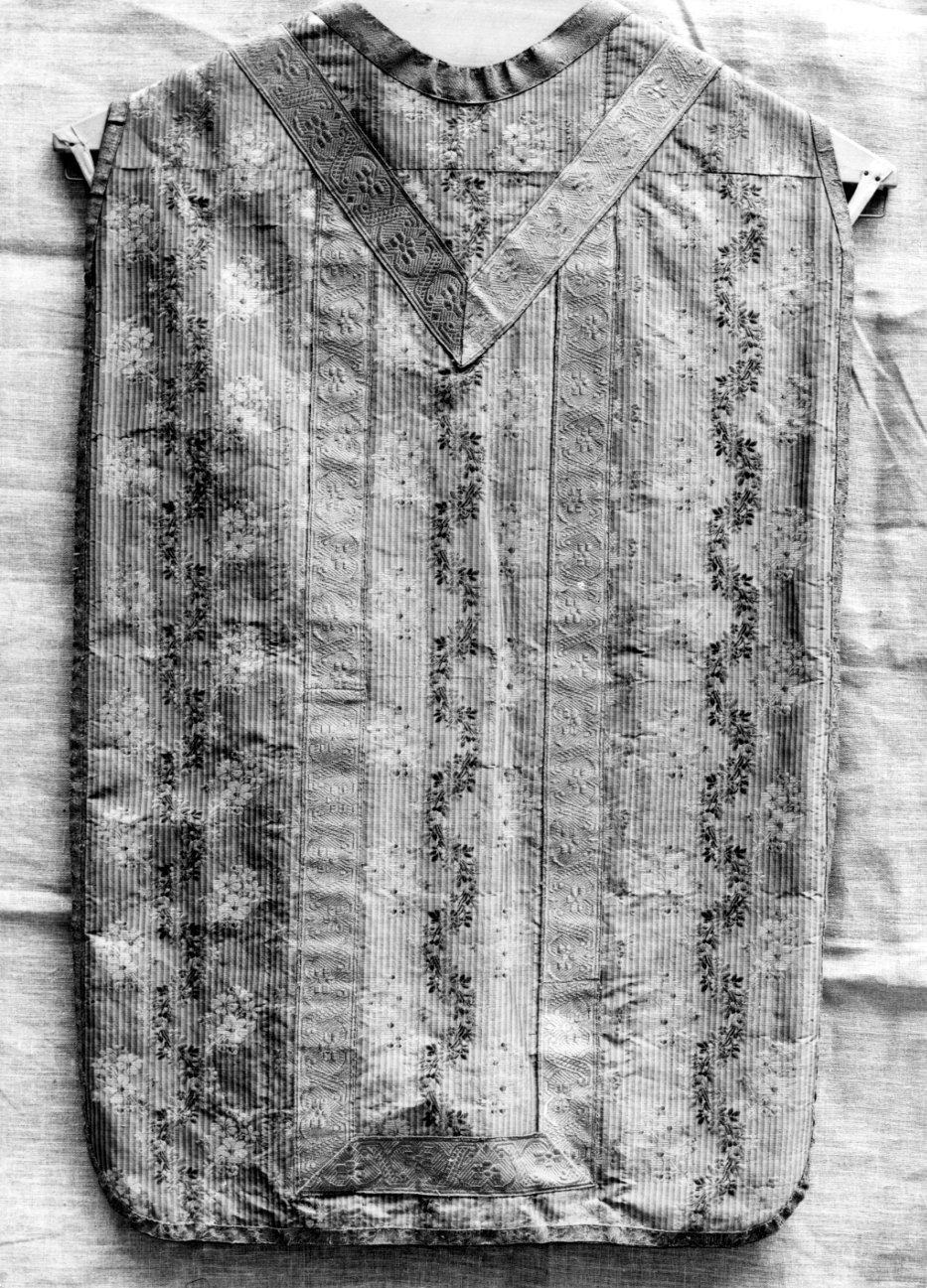 paramento liturgico, insieme - manifattura italiana (terzo quarto sec. XVIII)