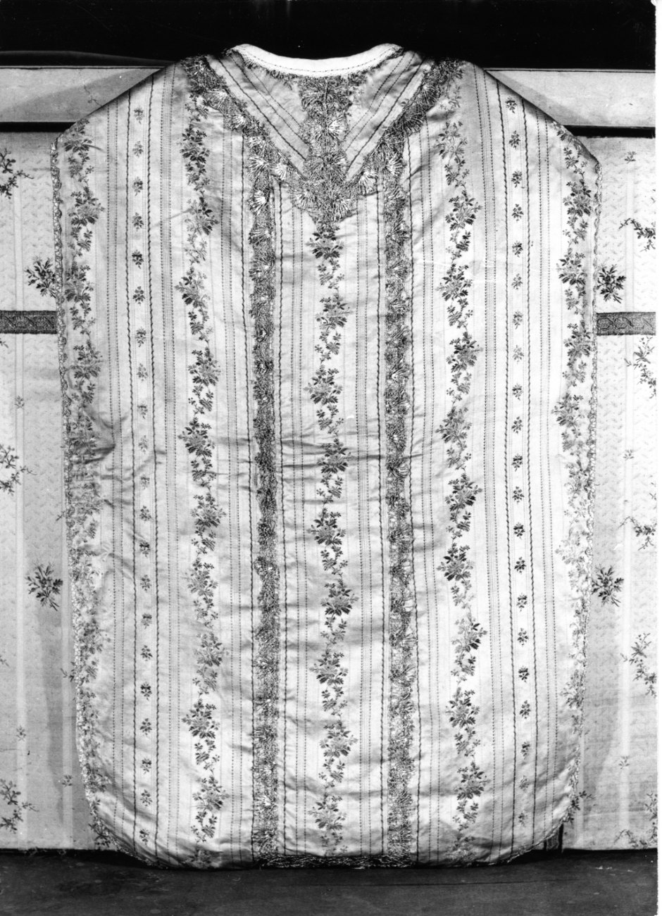 paramento liturgico, insieme - manifattura francese (fine sec. XVIII)