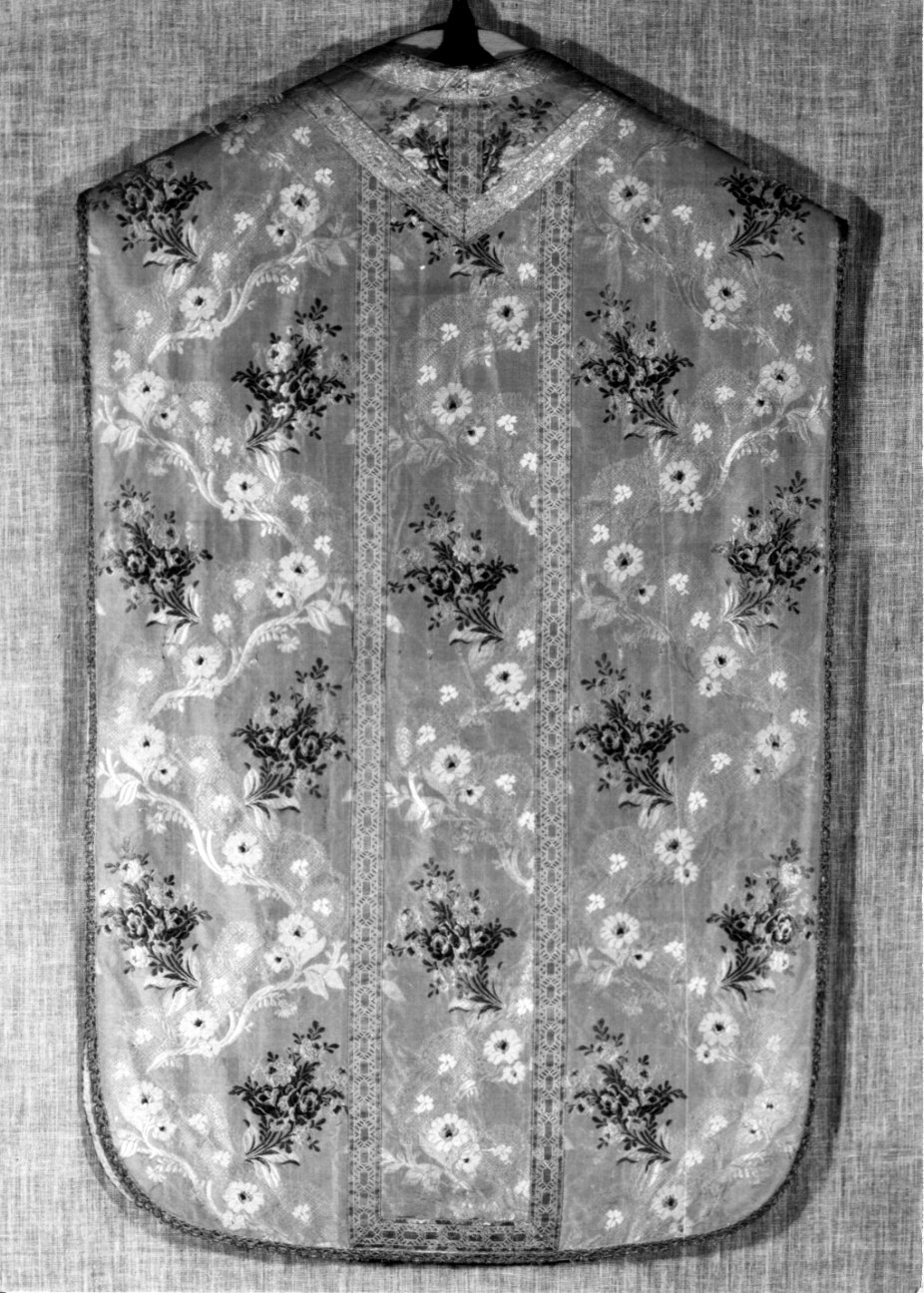 paramento liturgico, insieme - manifattura francese (seconda metà sec. XVIII)