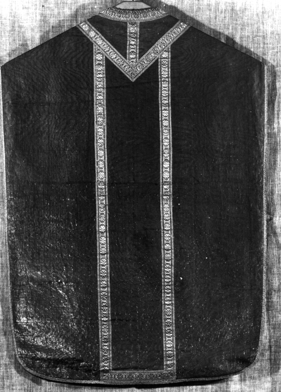 paramento liturgico, insieme - manifattura italiana (fine/inizio secc. XVIII/ XIX)