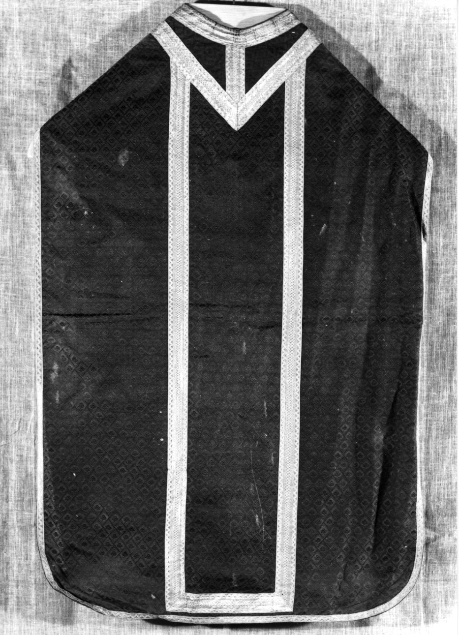 paramento liturgico, insieme - manifattura italiana (prima metà sec. XIX)