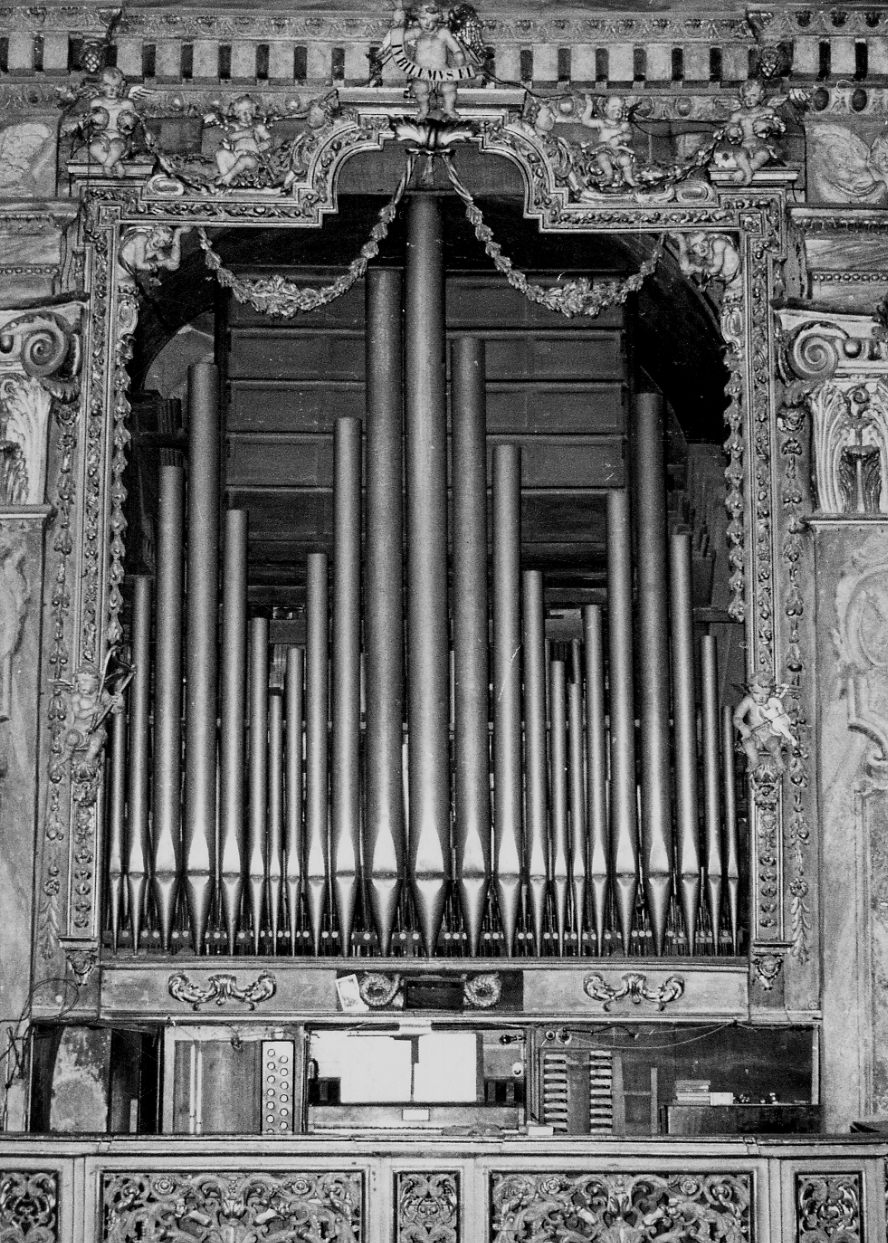 cassa d'organo, opera isolata - bottega lombarda (seconda metà sec. XVII)